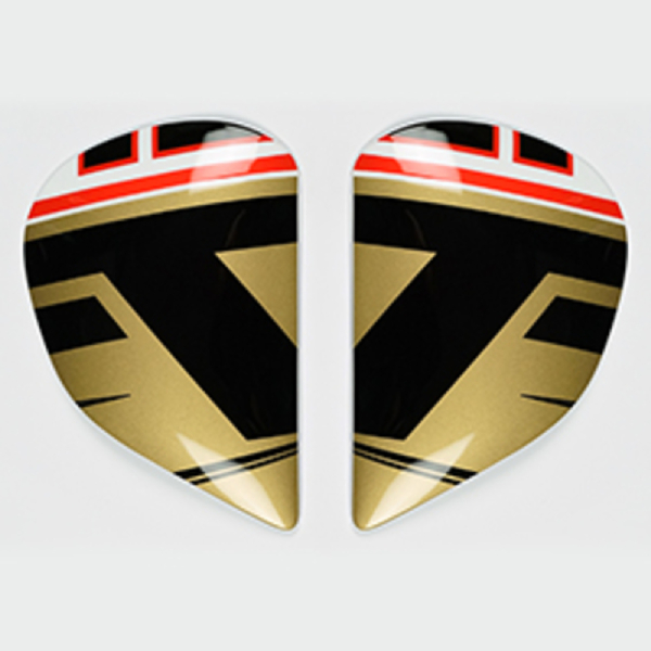 Piezas sueltas casco Arai Placa de pivote RX-7 GP Edicin Limitada TT 2012