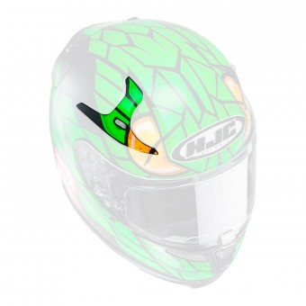 Piezas sueltas casco HJC RPHA10 Plus Green Mamba MC4 Ventilación Premium Piezas sueltas casco HJC RPHA10 Plus Green Mamba MC4 Ventilación Premium