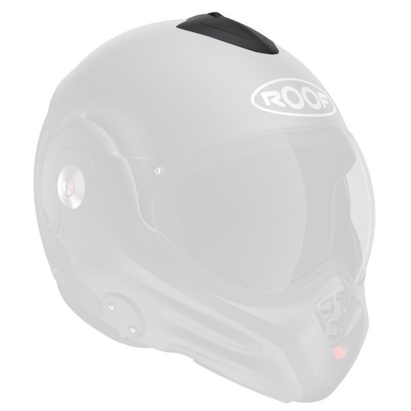 Piezas sueltas casco Roof Super Ventilación Desmo RO32 Negro Mate Piezas sueltas casco Roof Super Ventilación Desmo RO32 Negro Mate
