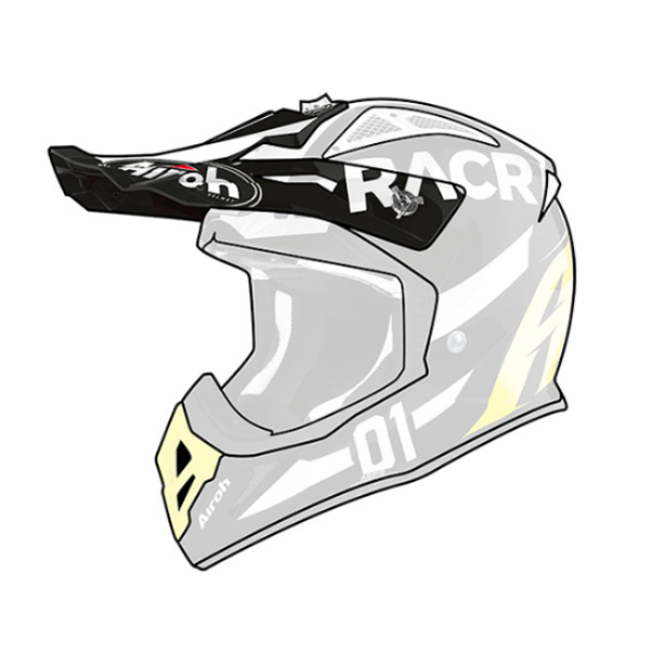 Visera Airoh Pantalla Aviador Ace Racr