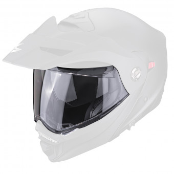 Casco Scorpion Adx-2 Camino Negro / Plata / Rojo