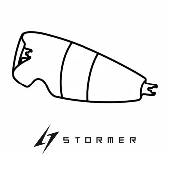 Visera Stormer Visor Solar Interno Soplado