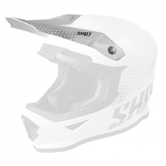 Visera SHOT Visera Furious Raw White Black Visera SHOT Visera Furious Raw White Black