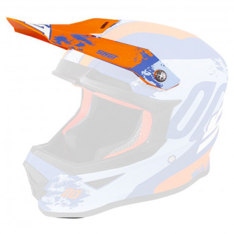 Visera SHOT Visera Furious Shadow Blue Orange Matt Visera SHOT Visera Furious Shadow Blue Orange Matt