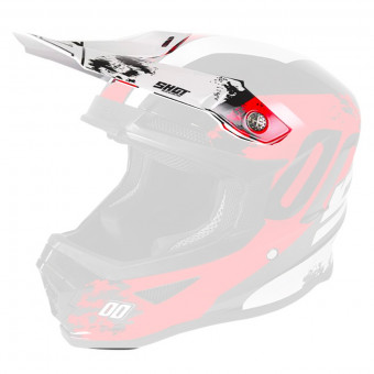 Visera SHOT Visera Furious Shadow Red White