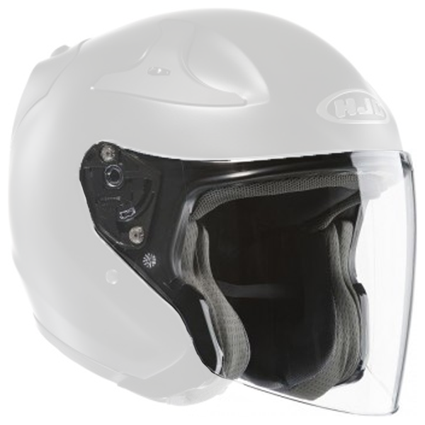 Visera HJC RPHA Jet HJ-17 A vista