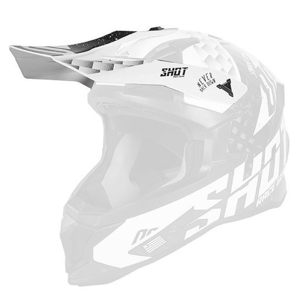 Visera SHOT Visera Lite Carbon Rush Black