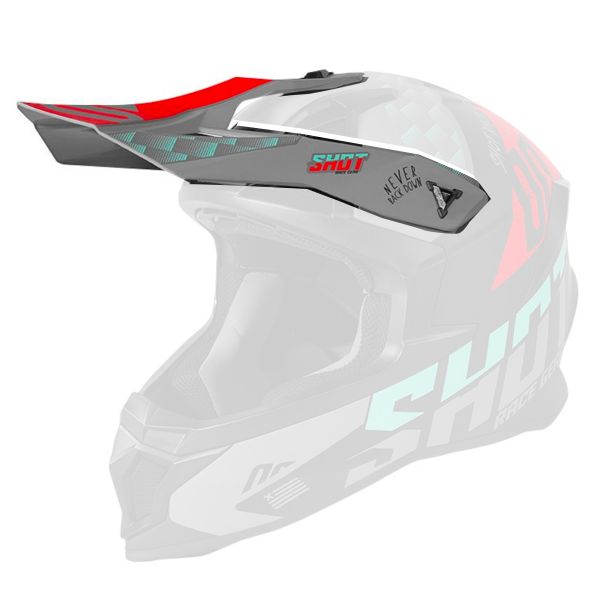 Visera SHOT Visera Lite Rush Turquoise Fushia Matt