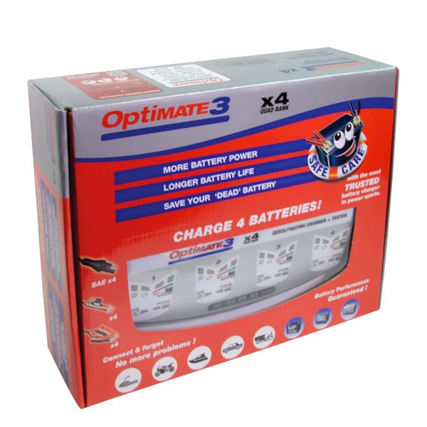 Tecmate Optimate 3 para 4 Bateras