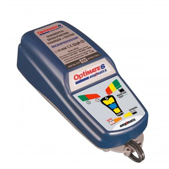 Batería Moto Tecmate Optimate 6 Amp-Matic Batería Moto Tecmate Optimate 6 Amp-Matic