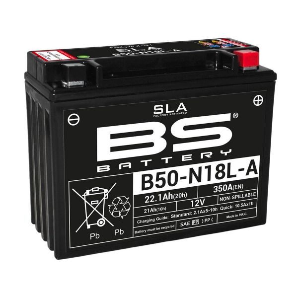 Bater�a Moto BS Battery BS Battery B50N18L-A SLA