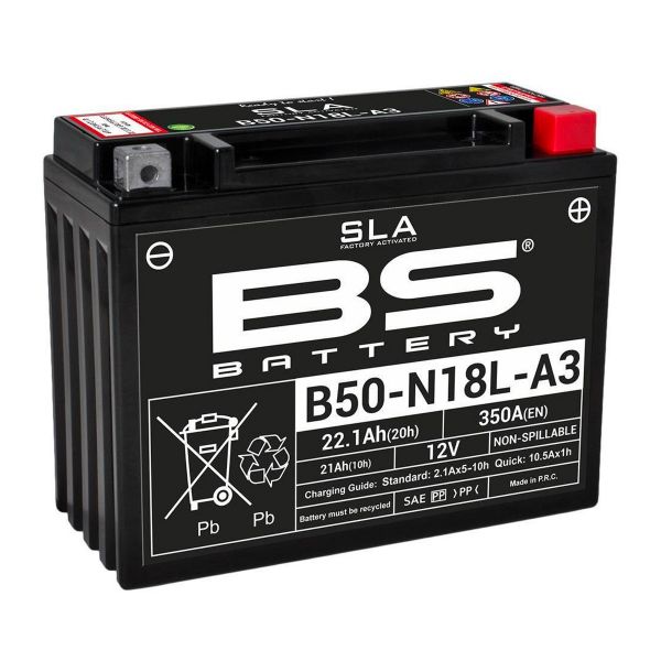 Batera Moto BS Battery BS Battery B50N18L-A3 SLA