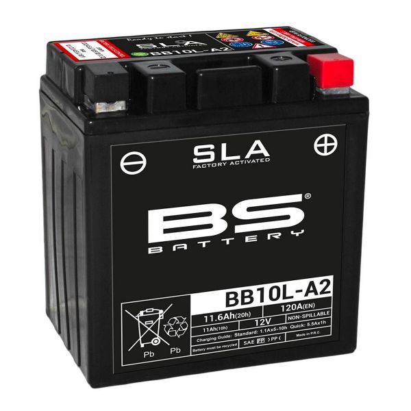 Bater�a Moto BS Battery BS Battery BB10L-A2 SLA