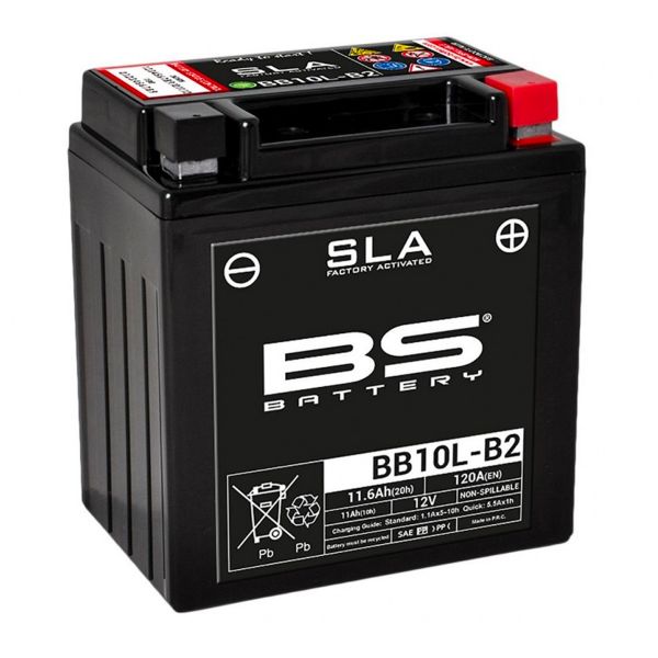Batera Moto BS Battery BS Battery BB10L-B2 SLA