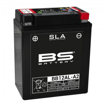 Batería Moto BS Battery BS Battery BB12AL-A2 SLA Batería Moto BS Battery BS Battery BB12AL-A2 SLA