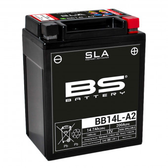 Batería Moto BS Battery BS Battery BB14L-A2 SLA Batería Moto BS Battery BS Battery BB14L-A2 SLA