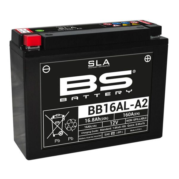 Batera Moto BS Battery BS Battery BB16AL-A2 SLA