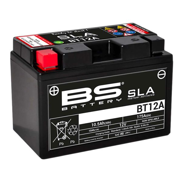 Batera Moto BS Battery BS Battery BT12A SLA
