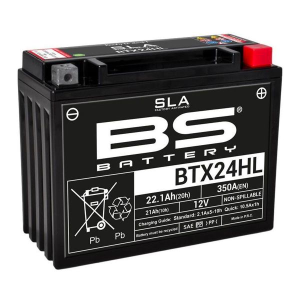 Batera Moto BS Battery BS Battery BTX24HL SLA