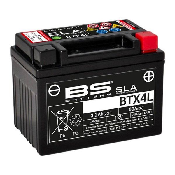Batera Moto BS Battery BS Battery BTX4L SLA