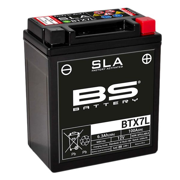 Batera Moto BS Battery BS Battery BTX7L SLA
