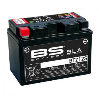 Batería Moto BS Battery BS Battery BTZ12S SLA Batería Moto BS Battery BS Battery BTZ12S SLA