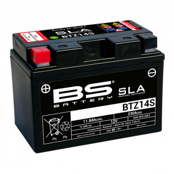 Batera Moto BS Battery BS Battery BTZ14S SLA
