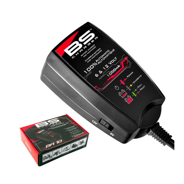 Cargadores BS Battery CHARGER BA10 6V/12V-1A