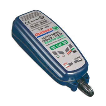 Cargadores Tecmate Optimate Lithium 0.8 Amperes