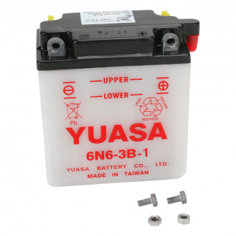Batería Moto Yuasa Y6N63B1 Batería Moto Yuasa Y6N63B1