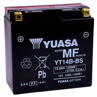 Batera Moto Yuasa YT14B-BS (0.60 L)