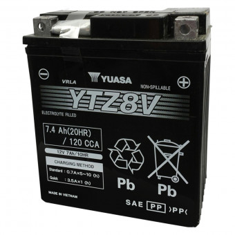 Batería Moto Yuasa YTZ8V Batería Moto Yuasa YTZ8V