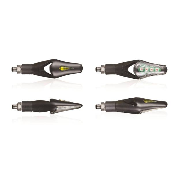 Intermitentes Moto y Scooter Chaft Hecker Led Carbon
