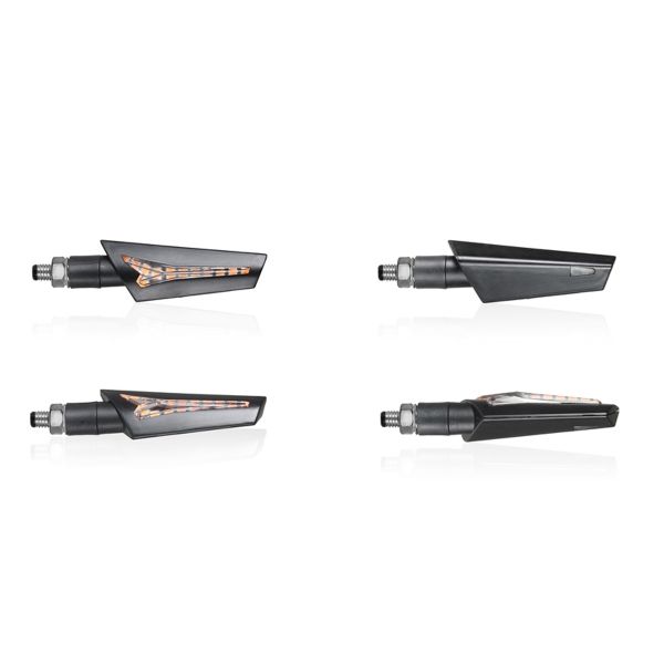 Intermitentes Moto y Scooter Chaft Harper Black CE