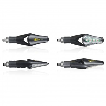 Intermitentes Moto y Scooter Chaft Hecker Led Black