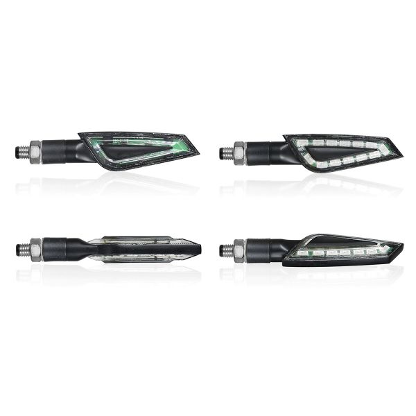 Intermitentes Moto y Scooter Chaft Shelter Led Black