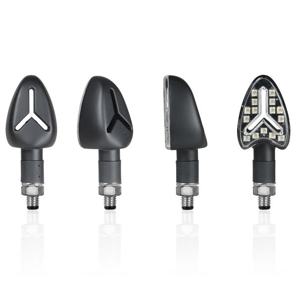 Intermitentes Moto y Scooter Chaft Sniper Black Intermitentes Moto y Scooter Chaft Sniper Black