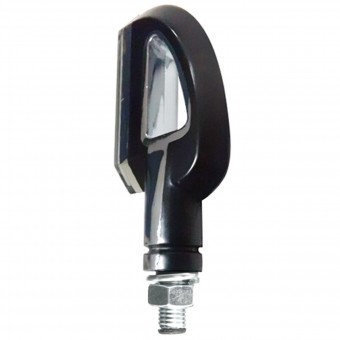 Intermitentes Moto y Scooter Chaft Led Jordan Negro Mate