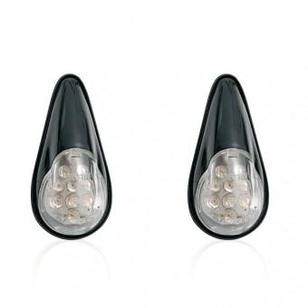 Intermitentes Moto y Scooter Chaft Bullet Negro