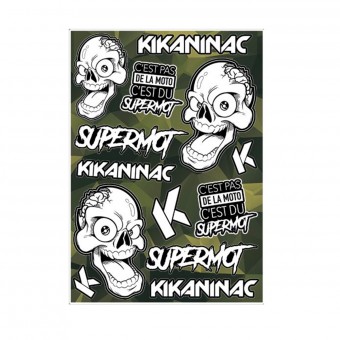 Accesorios Moto  Kikaninac Pegatinas Supermot