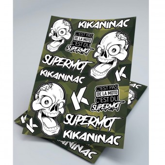 Kikaninac Pegatinas Supermot