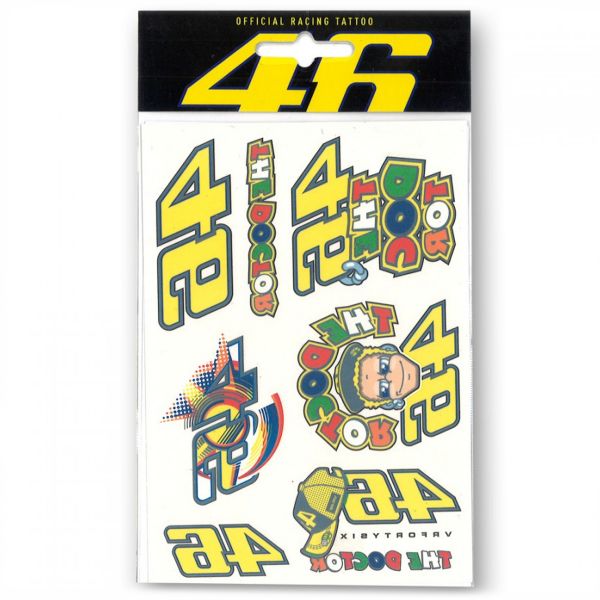 Kit Adhesivos Moto VR 46 Tattoo Set VR46