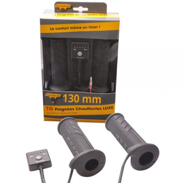 Puos moto y scooter Tecnoglobe TG Manubrio Calentador Luxe Universelles 130mm - 22mm