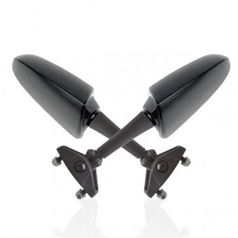 Retrovisores moto y scooter Chaft Sport Serie Negro Carenage Retrovisores moto y scooter Chaft Sport Serie Negro Carenage