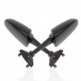 Retrovisores moto y scooter Chaft Sport Serie Negro Carenage