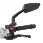 Retrovisores moto y scooter Chaft Twin Negro Mate (El par)