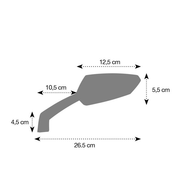 Chaft Twin Negro Mate (El par)