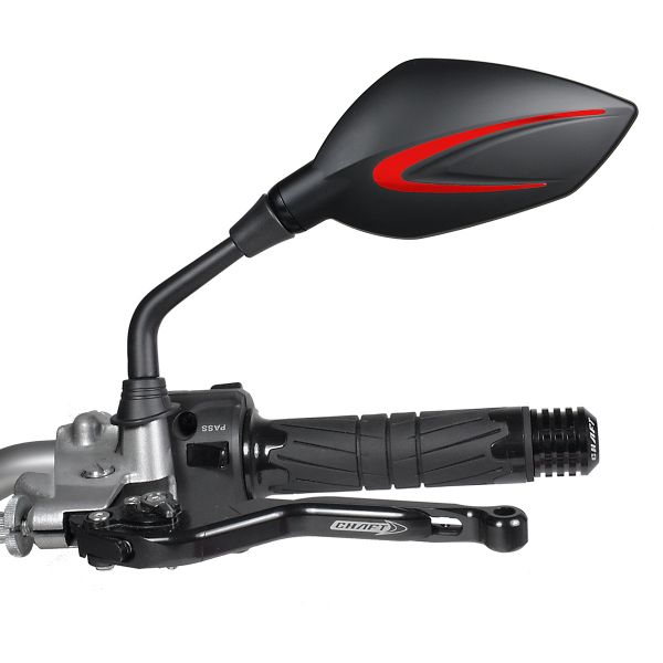 Retrovisores moto y scooter Chaft Extra Black Red Retrovisores moto y scooter Chaft Extra Black Red
