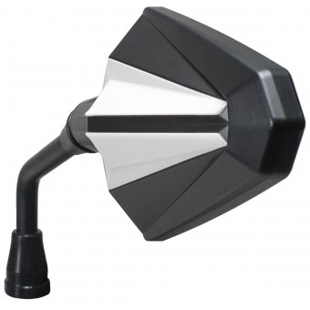 Retrovisores moto y scooter Chaft Glory Matt Black White