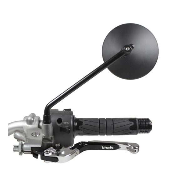 Retrovisores moto y scooter Chaft Iron Black CE Retrovisores moto y scooter Chaft Iron Black CE